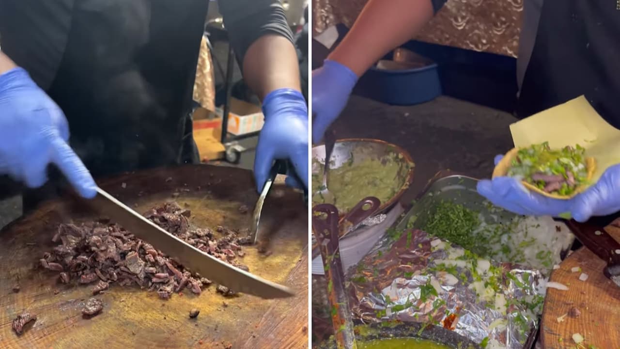 Lo que caracteriza a esta taquería es su carne asada al carbón.