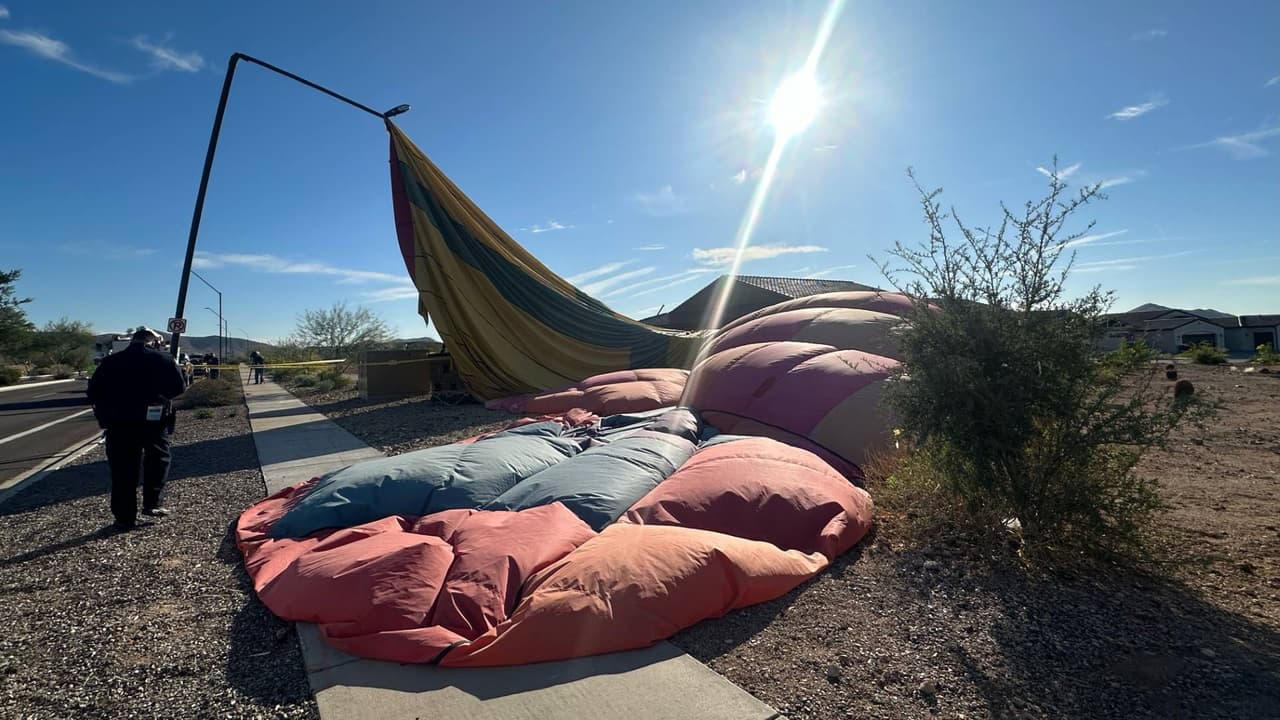 Sólo se registraron algunos daños materiales en la estructura urbana, en la zona residencial donde el globo aerostático descendió de emergencia. El accidente ya fue notificado a la Administración Federal de Aviación.