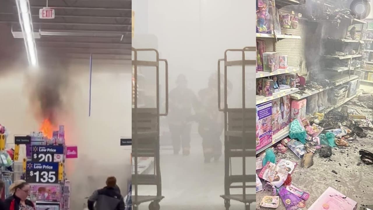 Niño enfrenta cargos tras incendiar juguete en una tienda Walmart