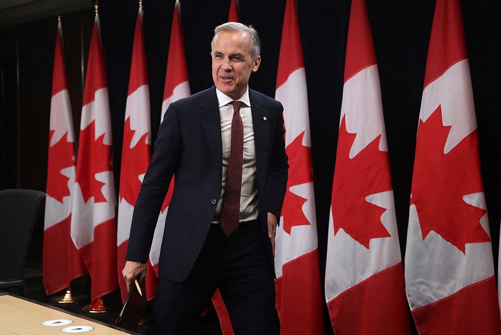 El primer ministro de Canadá, Mark Carney.