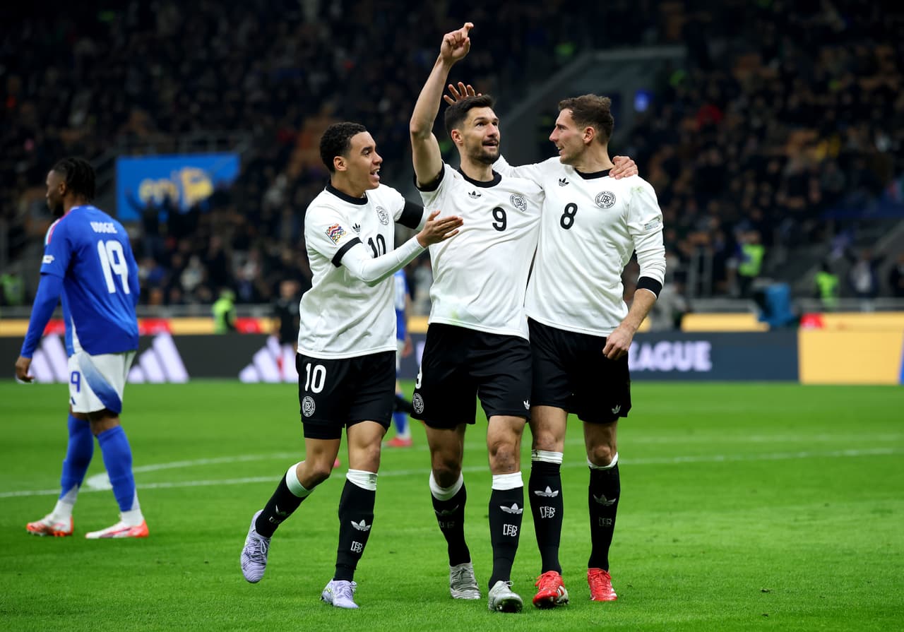 Remontada espectacular de Alemania sobre Italia en Nations League