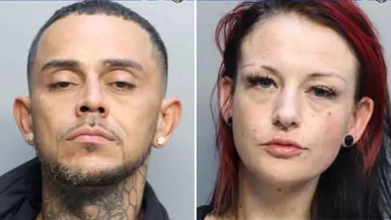 Metanfetaminas, cocaína, LSD y oxicodona: policía que vigilaba un hotel en Miami Springs detiene un auto con drogas