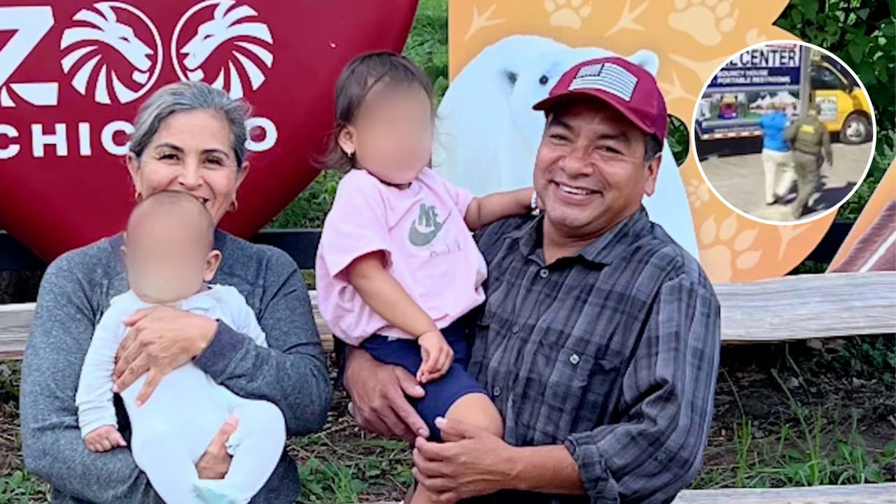 Tras 41 días detenido, padre y abuelo vuelve a casa después de ser arrestado por agentes federales en Chicago