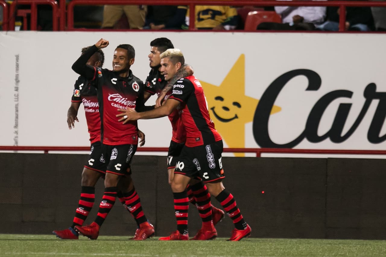 10 - Tijuana: 13 puntos (3 victorias, 4 empates y 2 derrotas) con 7 goles a favor y 5 en contra.