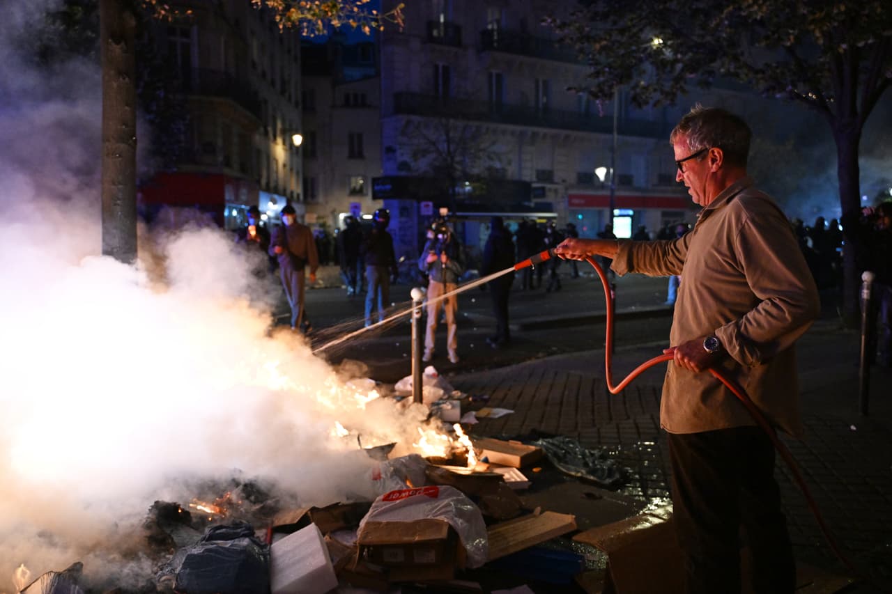 "Nada justifica" ni "excusa" la violencia durante las protestas en Francia, asegura Emmanuel Macron