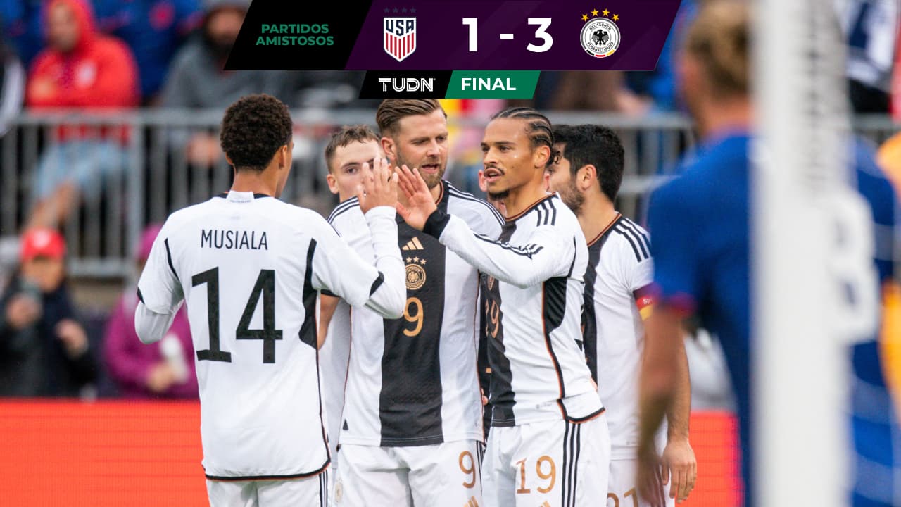 Alemania remonta y vence a Estados Unidos previo a enfrentar a México