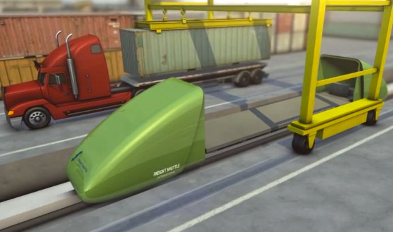 El futurista sistema de transbordadores que busca revolucionar la industria del transporte de carga