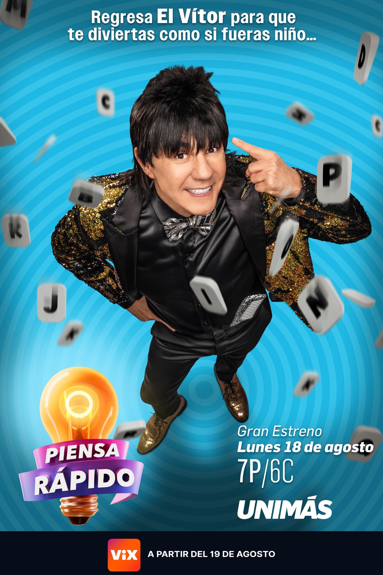Piensa Rápido estrena el 18 de agosto por UNIMÁS