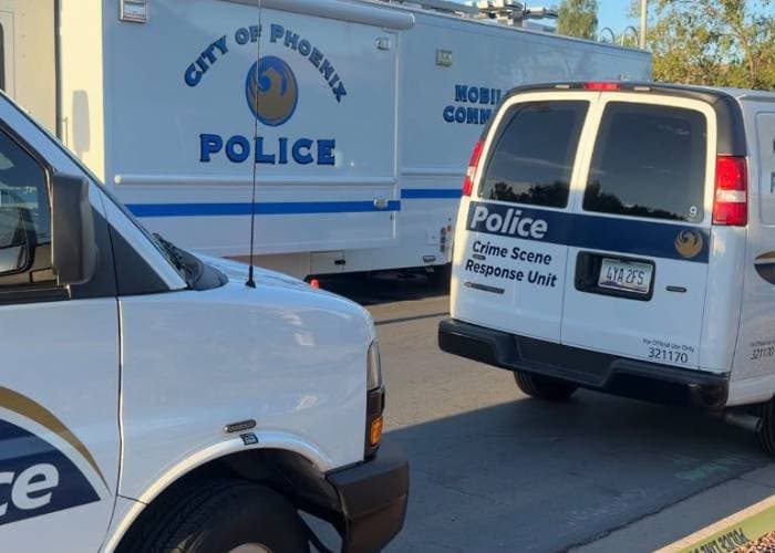 Amplio despliegue policial en Phoenix, debido al tiroteo en el que murió un menor de edad.
