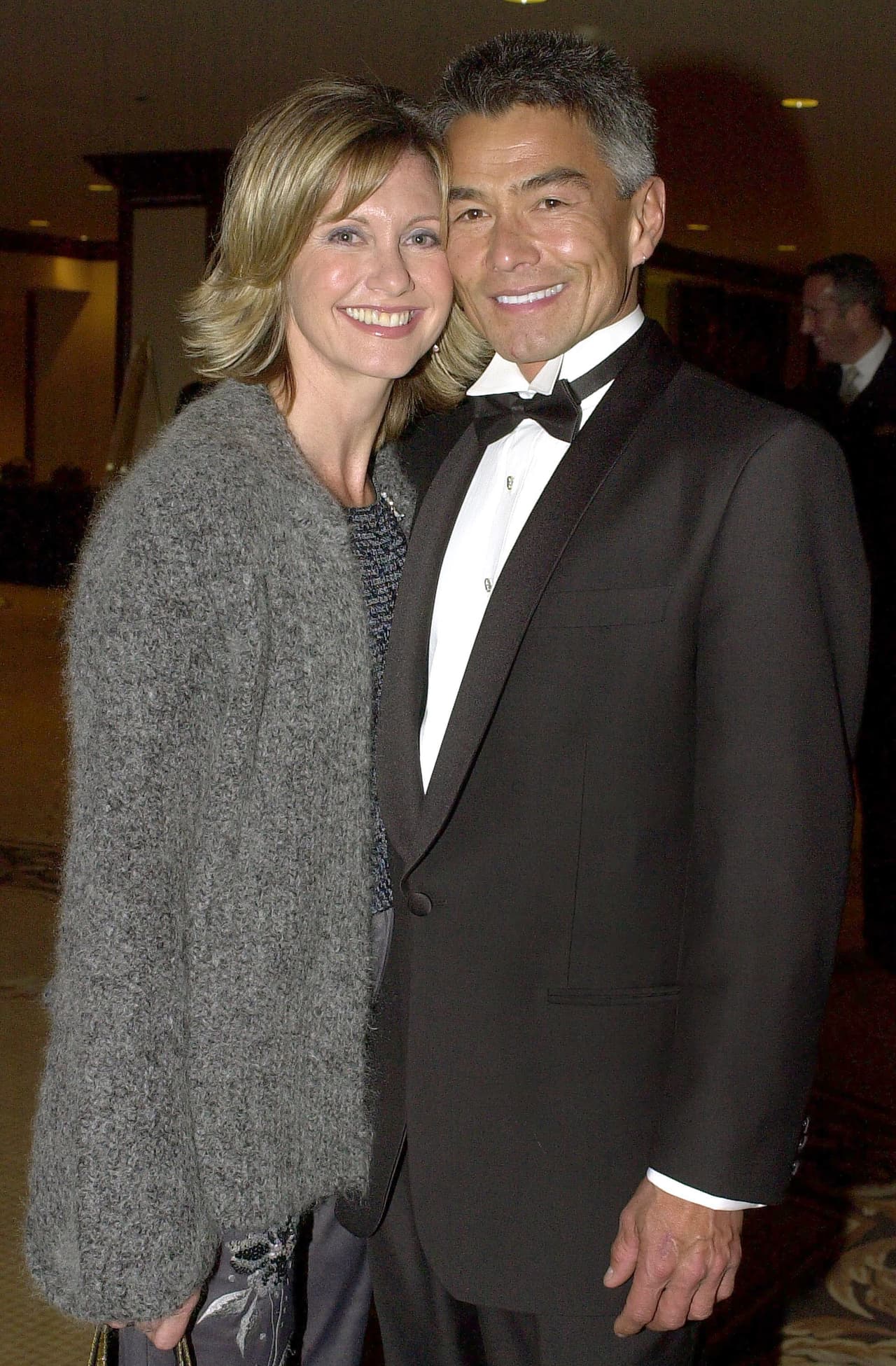 Olivia Newton-John y Patrick McDermott