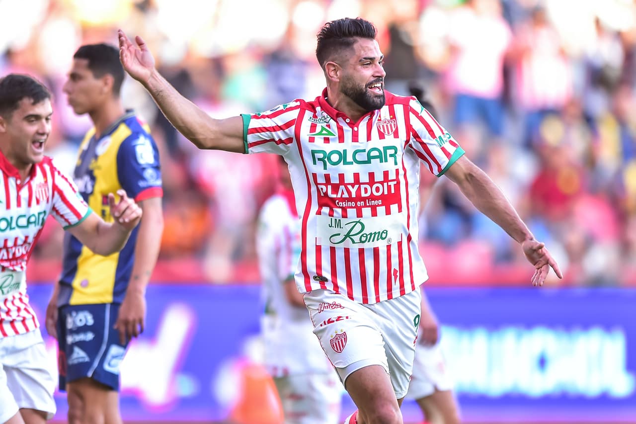 Necaxa derrotó al Atlético San Luis en la Jornada 14 y le rompió su racha ganadora de tres partidos para meterse a zona de reclasificación de la Liguilla.