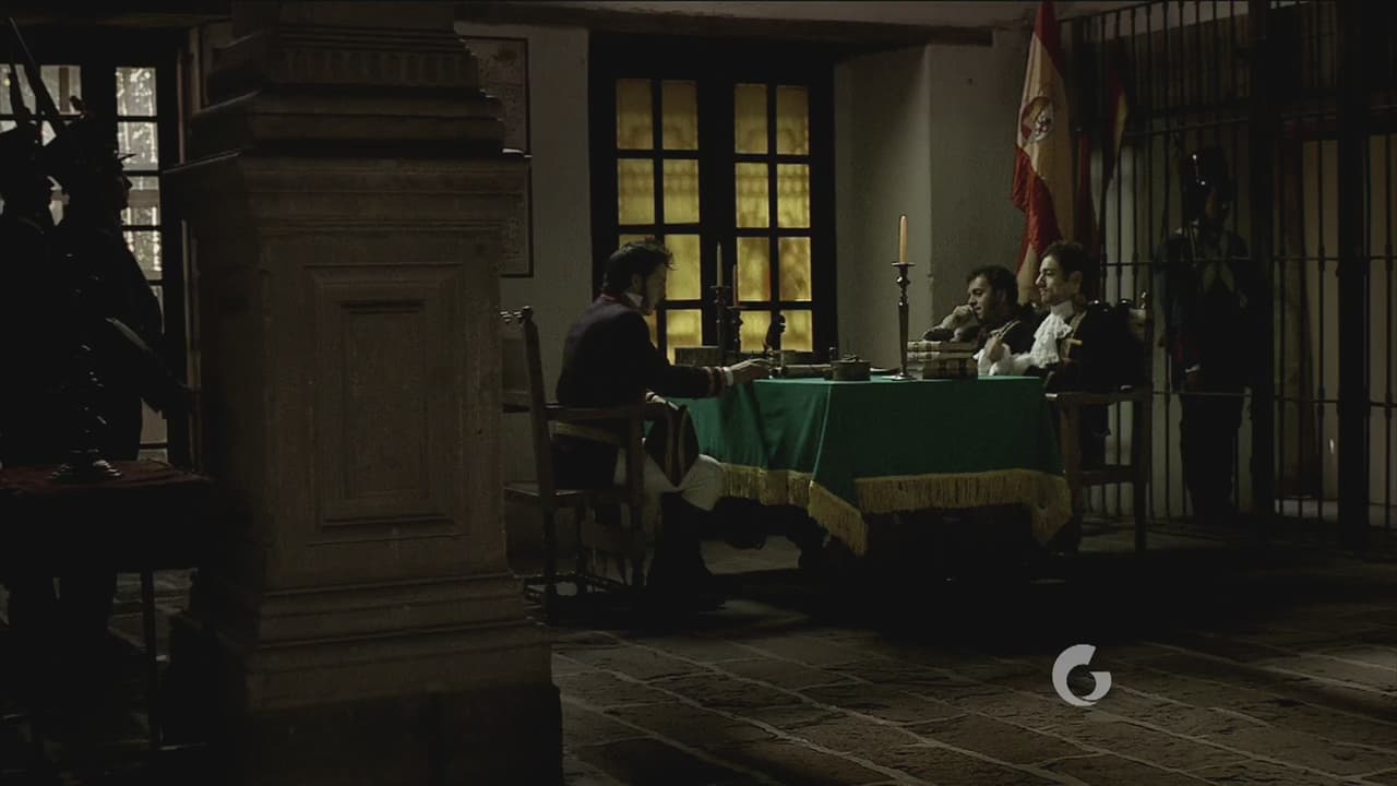 El capitán Arias es quien revela los planes que tiene Josefa y hace una denuncia, sin emabrgo pide que lo aprehendan para que no sospechen que fue él quien confesó todo.