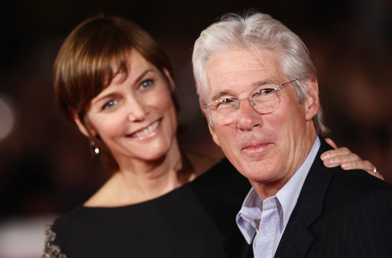 Richard y Carey en el Festival de Cine de Roma en noviembre de 2011.