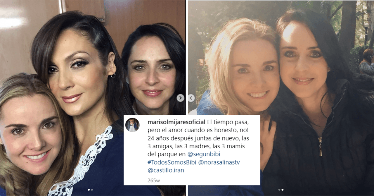 Marisol Mijares se reunió con Nora Salinas e Irán Castillo en el 2018
