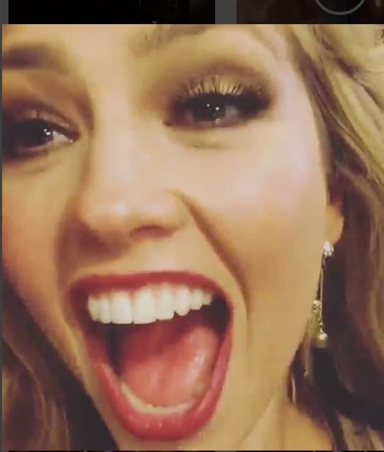 Tampoco paró de divertirse con los fans.