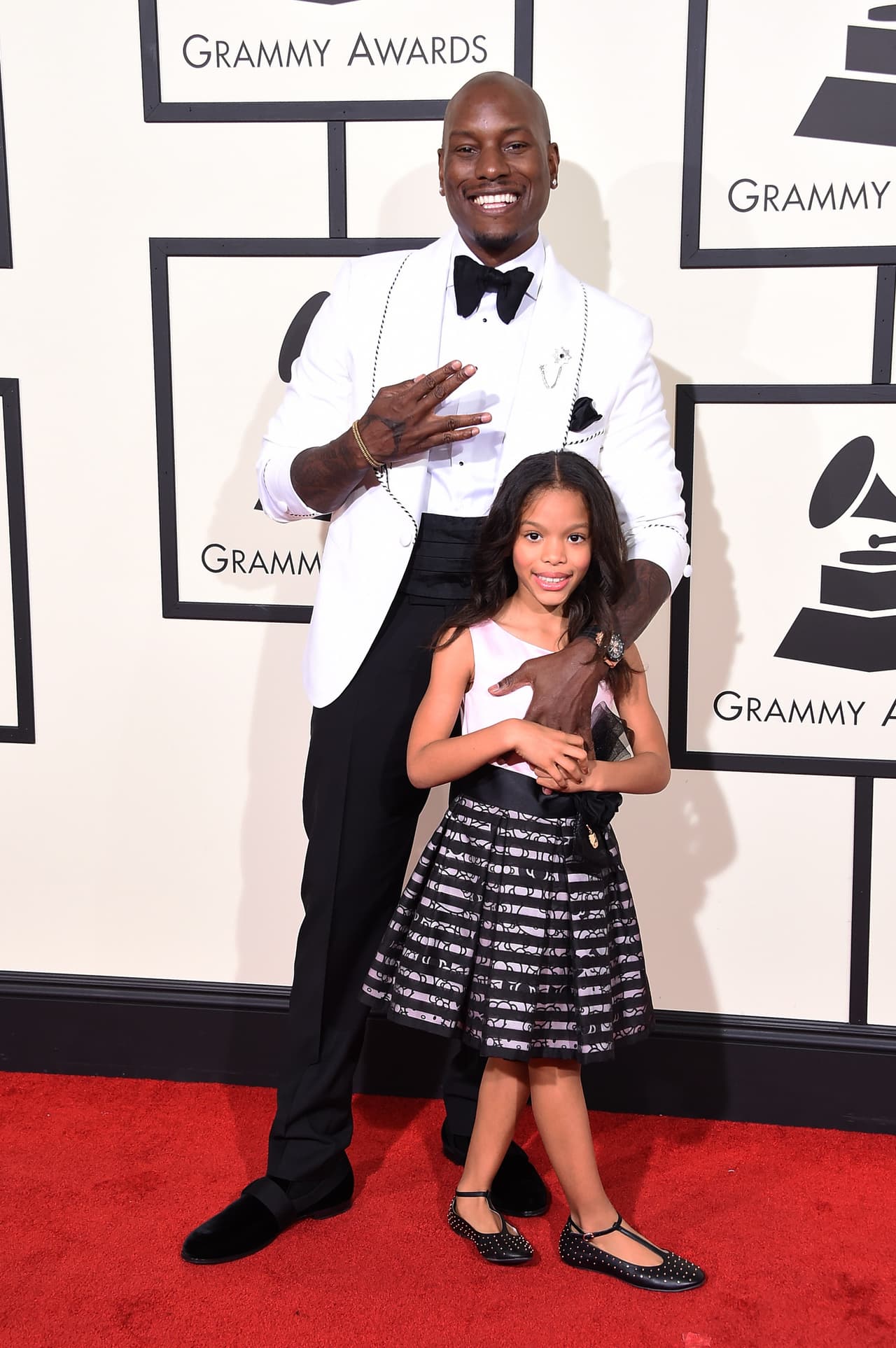 Tyrese Gibson y Shayla Somer Gibson.