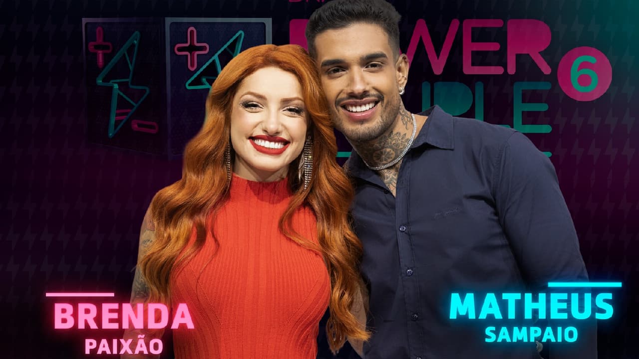 Brenda paixão e Matheus Sampaio se conheceram em um reality da Netflix.