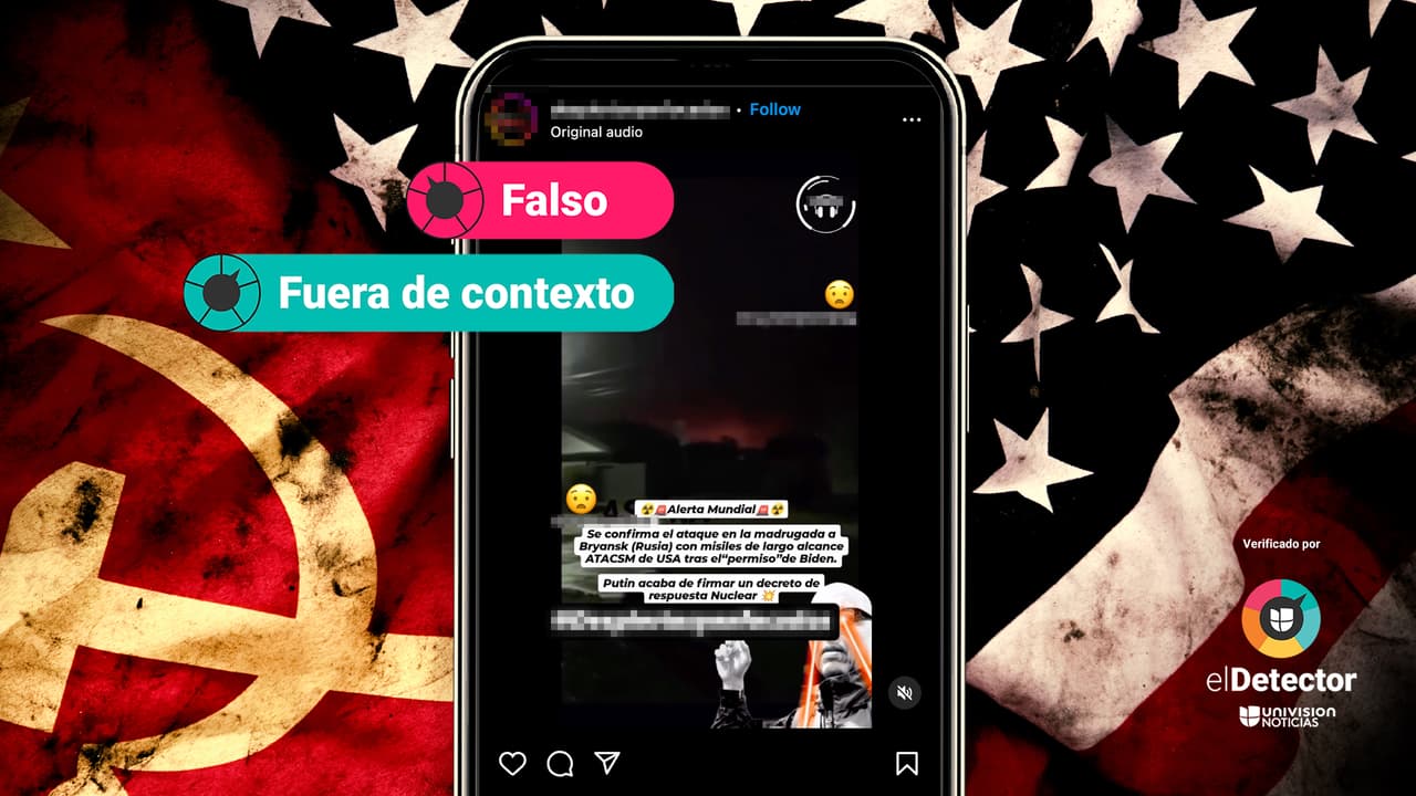 Es falso que ese video muestre un ataque reciente de Ucrania a Rusia con misiles estadounidenses