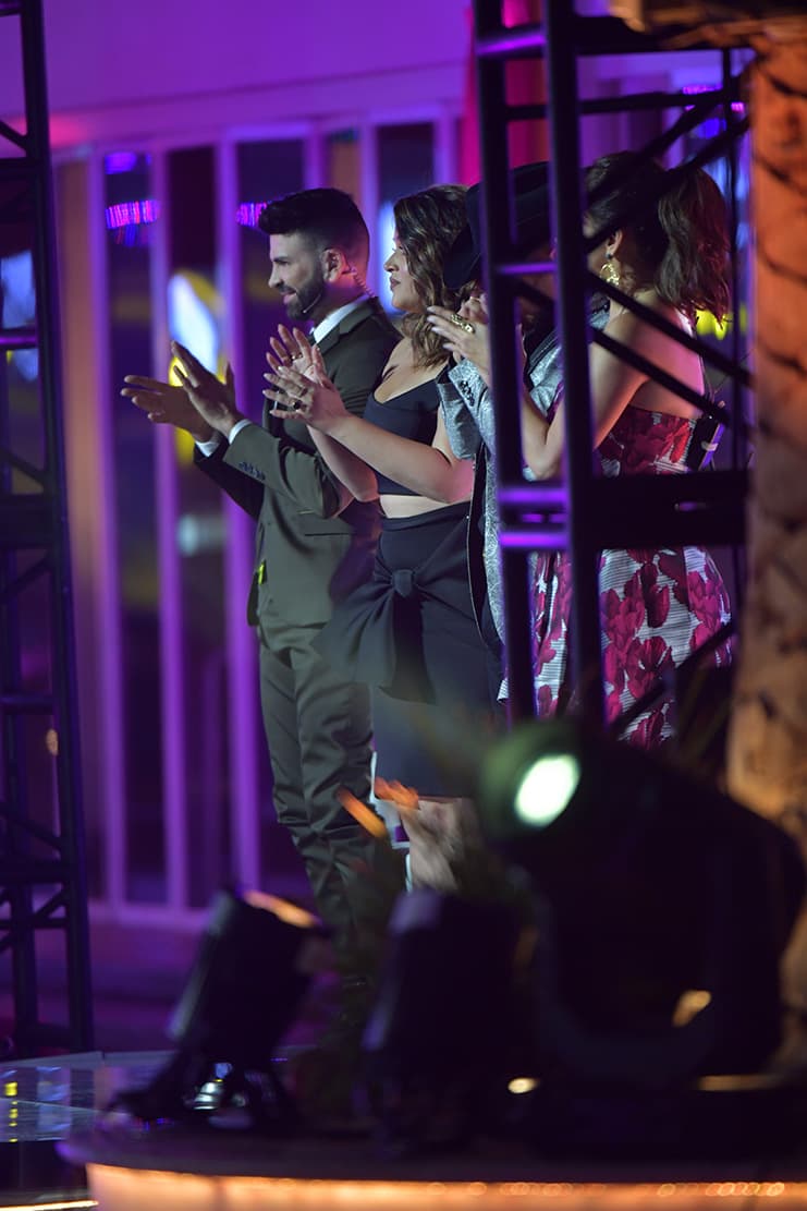 Los jueces se levantaron de sus asientos para decirle que se merecía esta oportunidad.