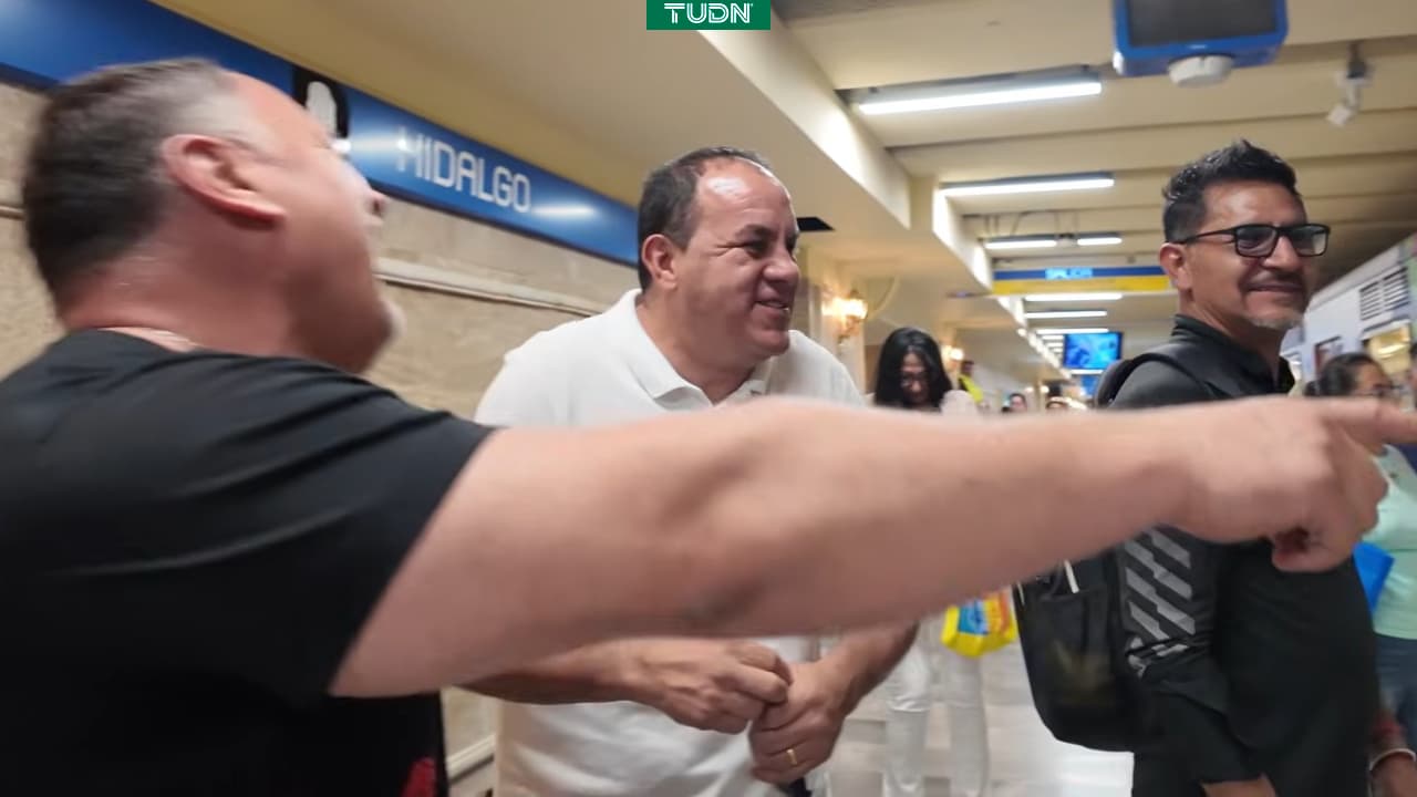 Cuauhtémoc Blanco y su reacción al subirse al metro 30 años después