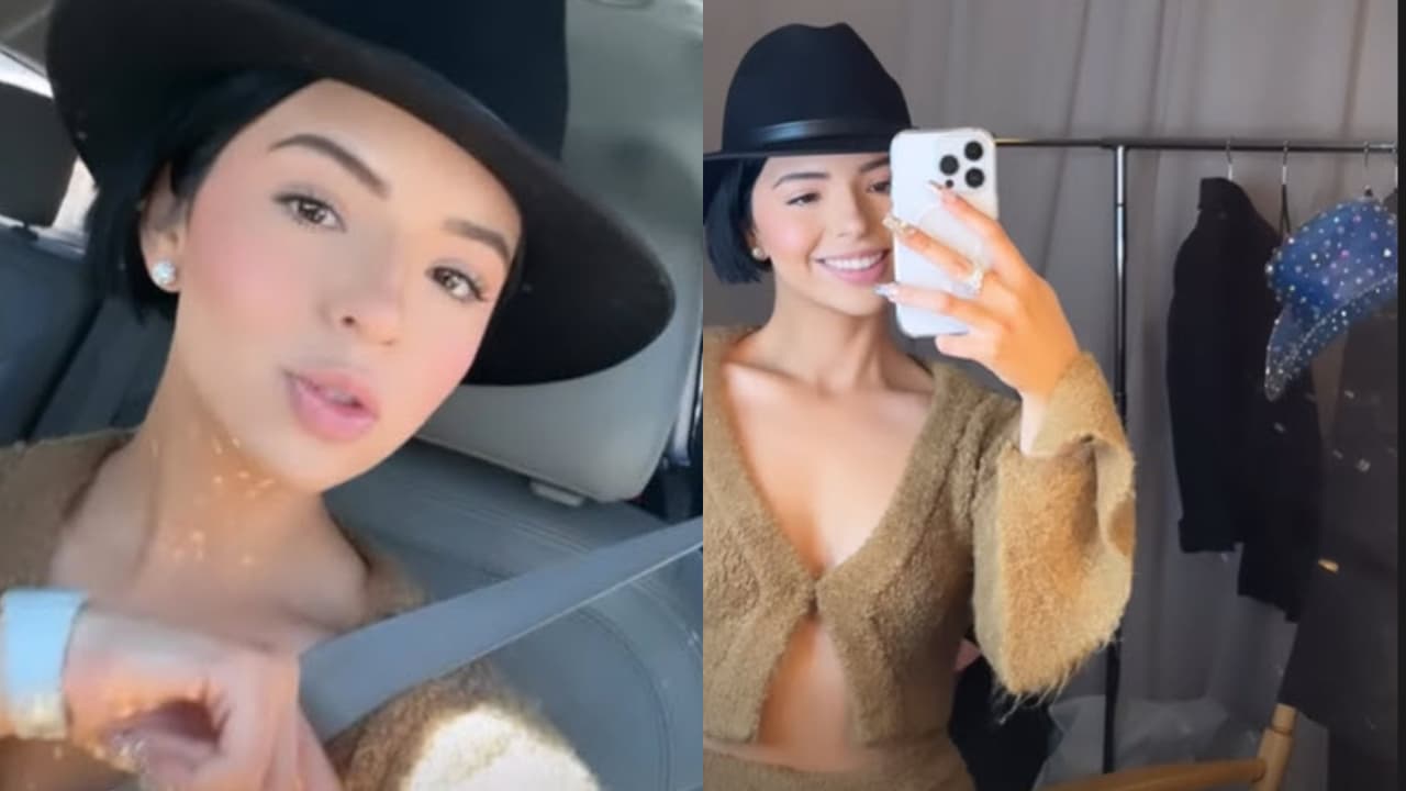 Ángela Aguilar es parte de las celebridades que esta noche se dan cita en los Latin GRAMMY 2022.