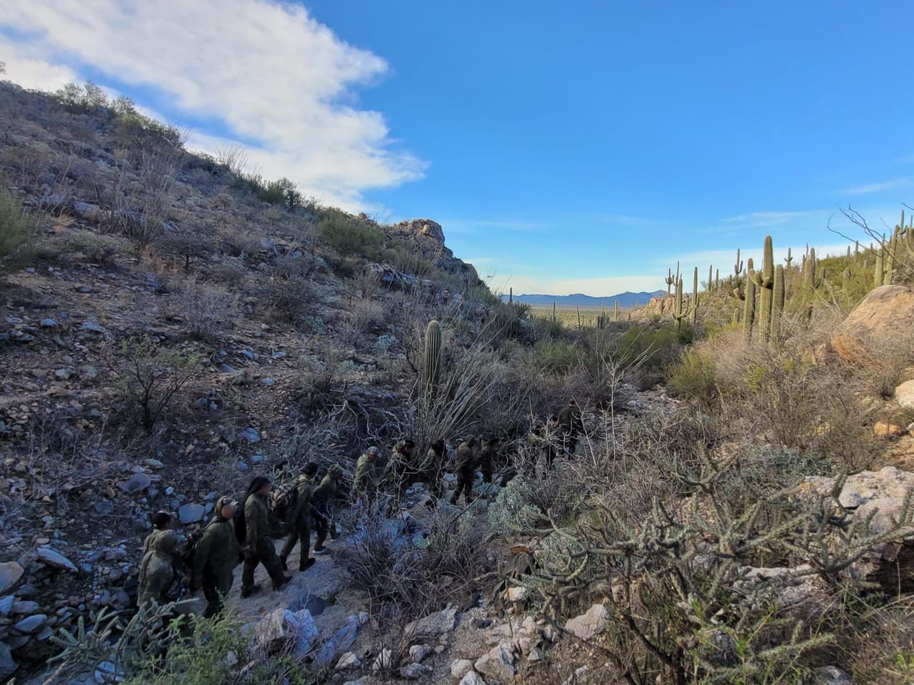 Las montañas de Baboquivari es una de las áreas más peligrosas del cruce fronterizo por Arizona.