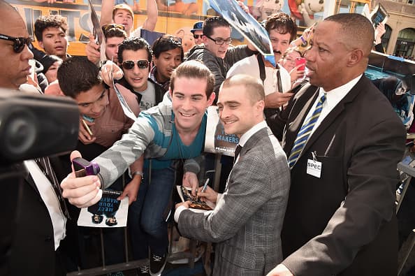 Daniel Radcliffe recibe su estrella en el Paseo de la Fama de Hollywood