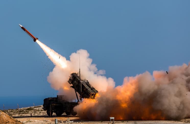 Las baterías antiaéreas patriot ganaron gran prominencia en 1990, durante la guerra del Golfo.