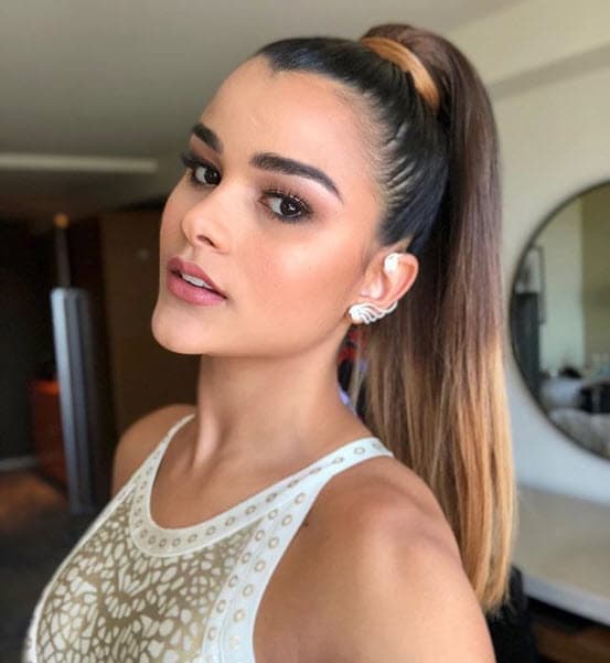 O agarrado con una coleta en diferentes estilos.