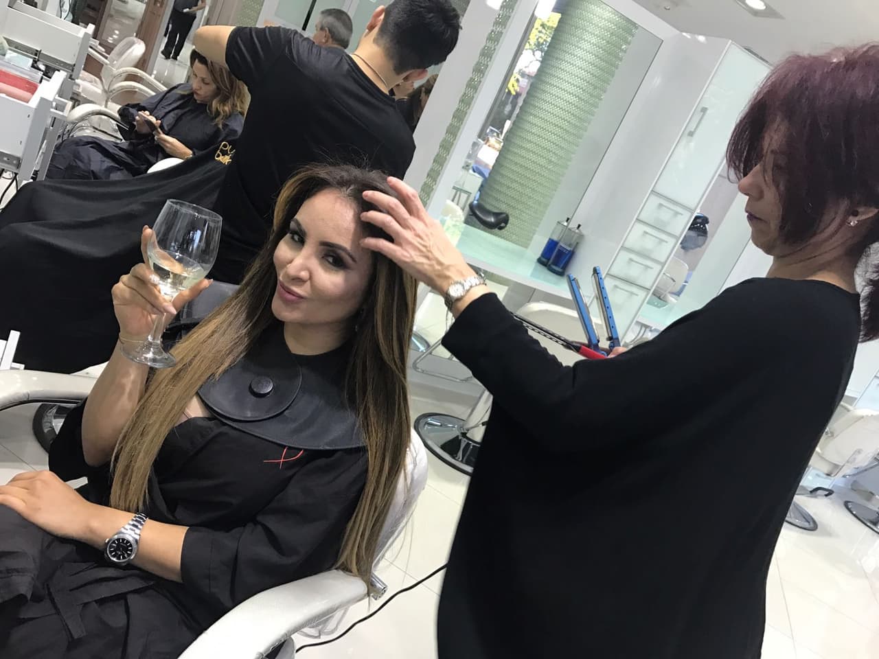 Y de esta forma concluyó su segundo día en Miami.