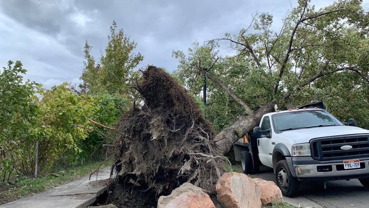 Gobernador de Utah declara estado de emergencia por daños causados por vientos huracanados