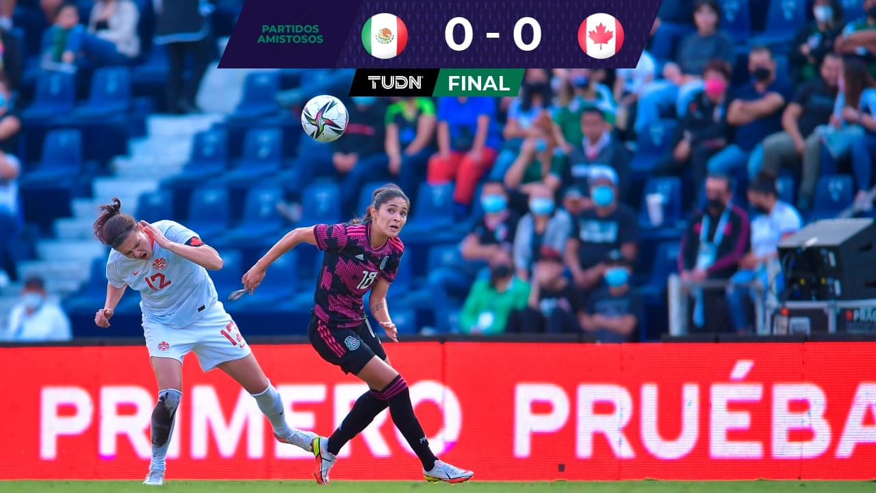México vs Canadá en duelo amistoso femenil desde el Estadio Ciudad de los Deportes.