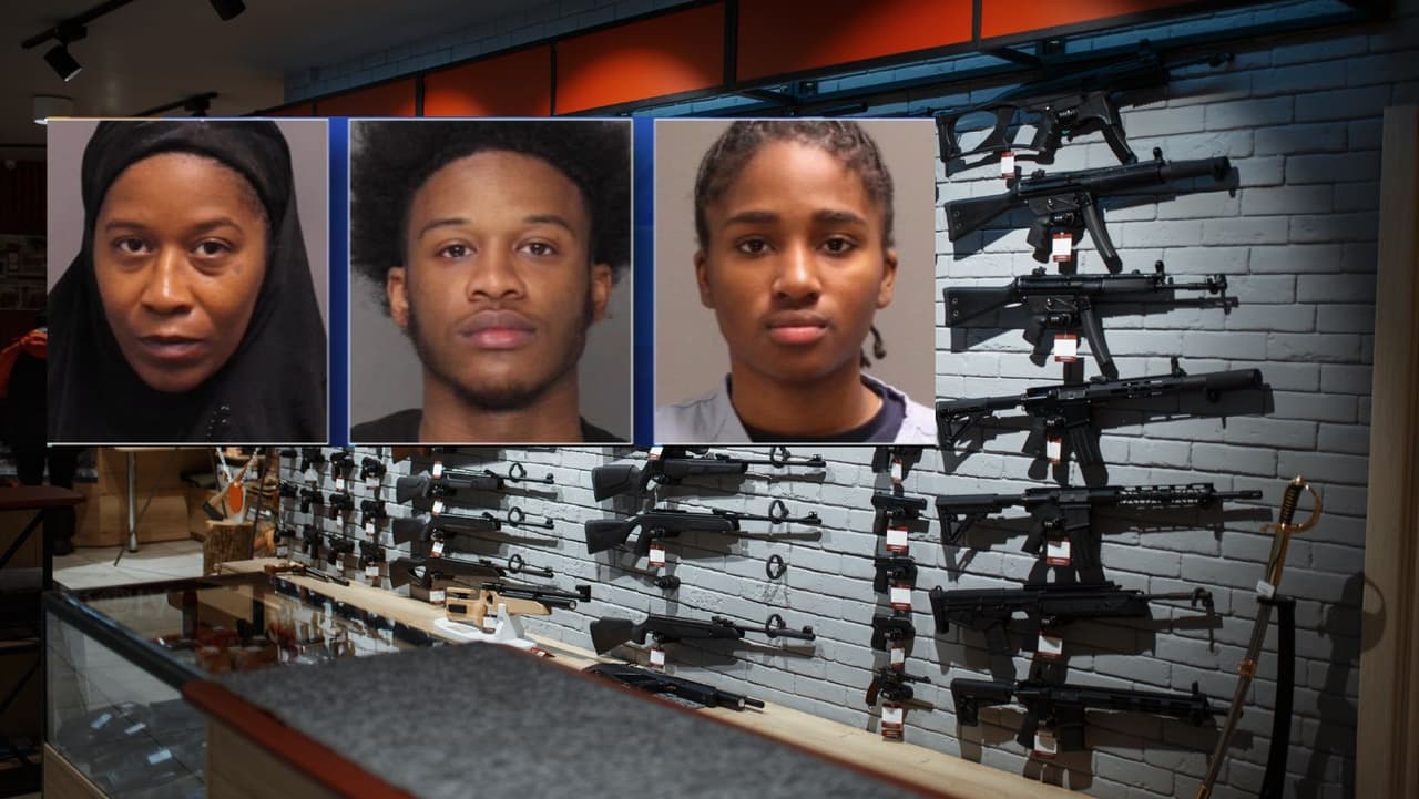 13 personas, en su mayoría adolescentes, arrestadas por robos en tiendas de armas