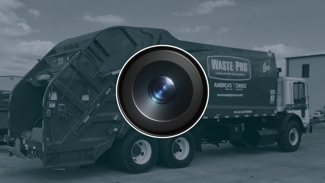 ¿Vigilarán tu casa? Cape Coral evalúa cámaras inteligentes en camiones de basura
