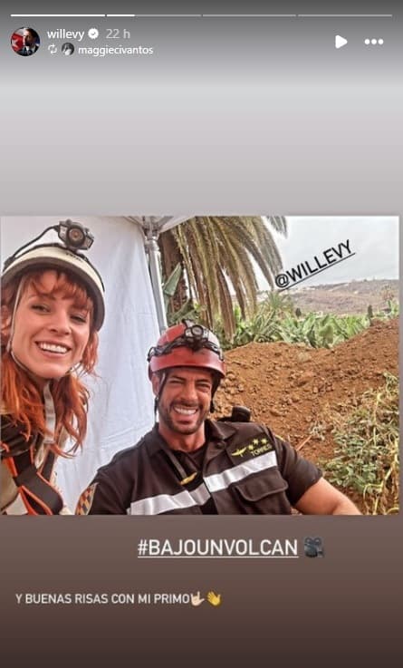 La actriz Maggie Civantos llamó a William Levy "primo".