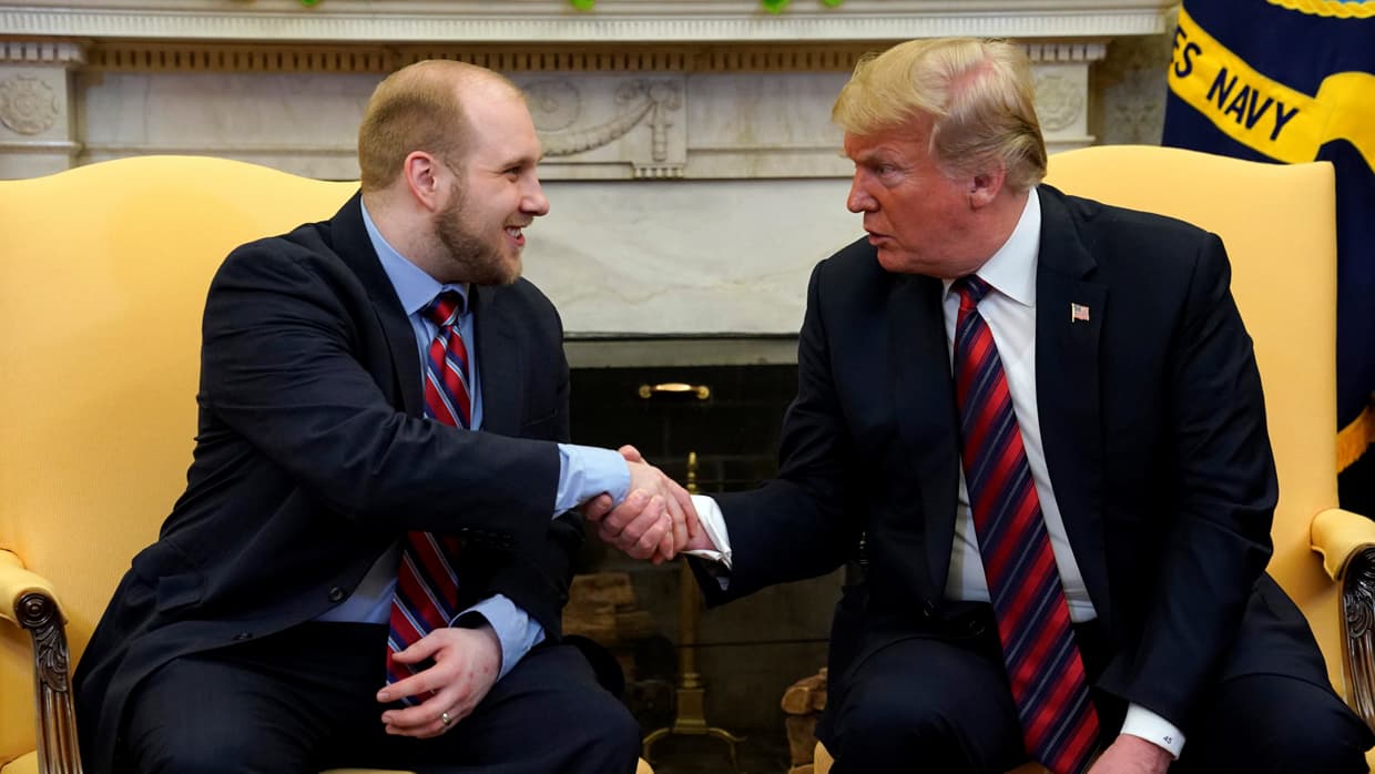 Este sábado Trump compartió en Twitter: "Esperando ver a Joshua Holt esta tarde en la Casa Blanca. ¡El gran pueblo de Utah está celebrando!".
<br>