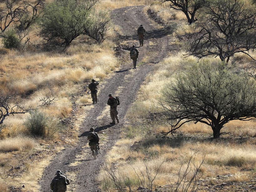 An anti-immigration paramilitary group returns to the border with Mexico