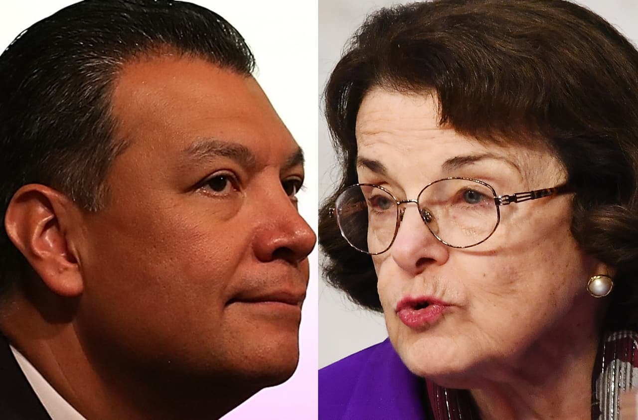 Senadora Feinstein respalda a Alex Padilla como reemplazo de Kamala Harris en el Senado