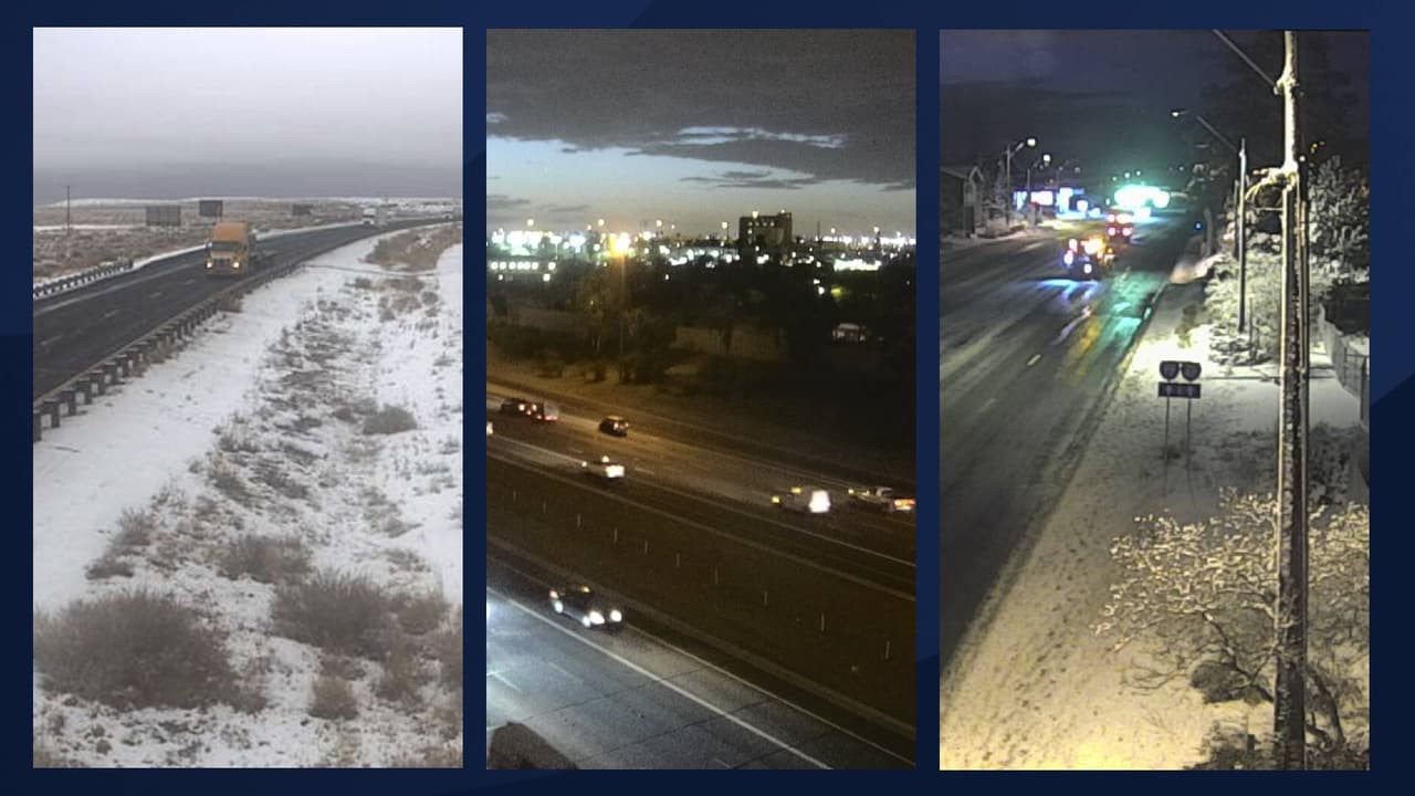 No guarde el paraguas, se esperan lluvias y nevadas para este miércoles en Arizona