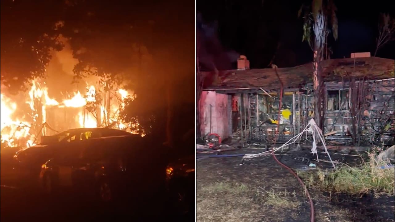 Incendio consume casa en North Highlands y deja sin hogar a 11 personas