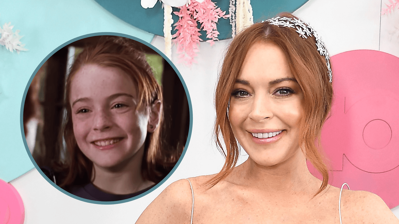 Lindsay Lohan recreó una escena de ‘Juego de gemelas’ y el video desató la nostalgia en TikTok