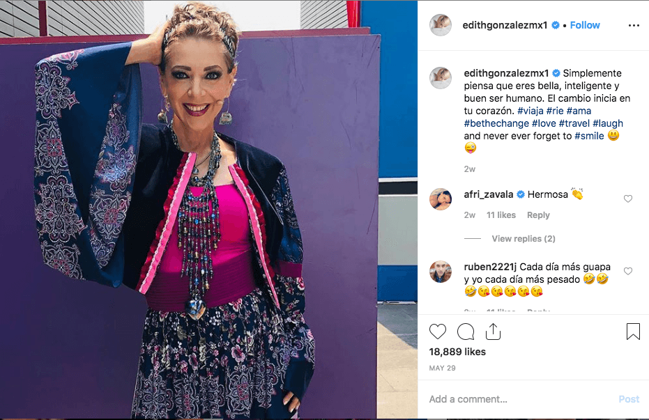 Fue así que Edith dejó otra vez que su cabeza hablara por ella.