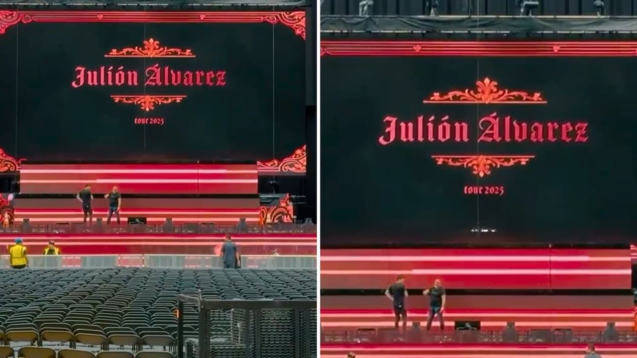 El escenario estaba listo. Las bocinas, alineadas. Las pantallas, encendidas desde temprano. Las luces, ya en posición para el gran momento.
<b>Todo apuntaba a una gran noche para Julión Álvarez en el AT&T Stadium. Pero el concierto nunca ocurrió</b>. El artista no pudo entrar a Estados Unidos.
<b><a href="https://www.univision.com/local/dallas-kuvn/julion-alvarez-visas-canceladas-concierto-dallas-fort-worth" target="_blank">Le cancelaron la visa de trabajo justo antes de cruzar. </a></b> Y con eso,
<b>más de 50 mil personas se quedaron con el boleto en mano y el corazón partido.</b> “Nos pesa mucho”, dijo Julión en redes sociales.