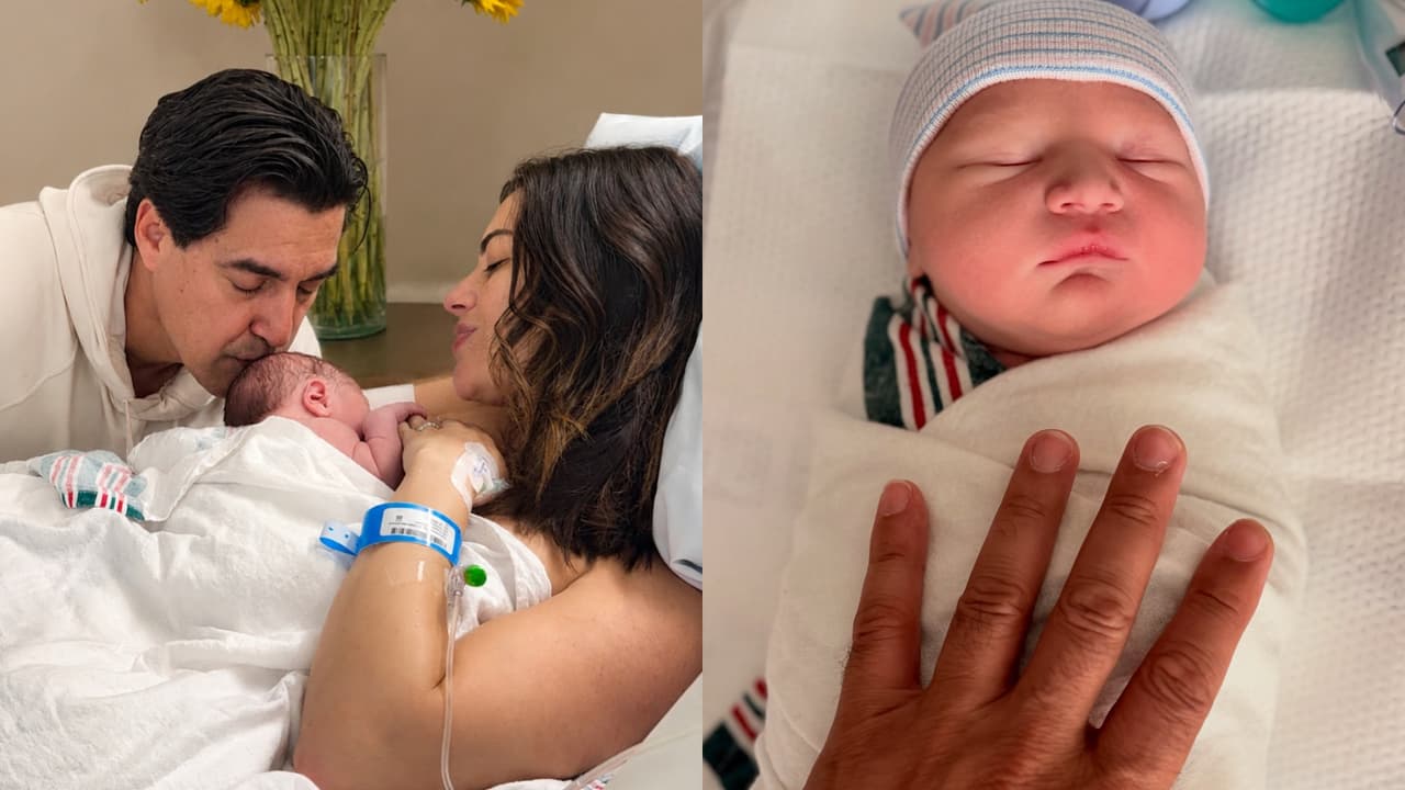 Michelle Galván y su bebé Alexander son reportados en buen estado de salud tras el parto de este sábado 8 de agosto.