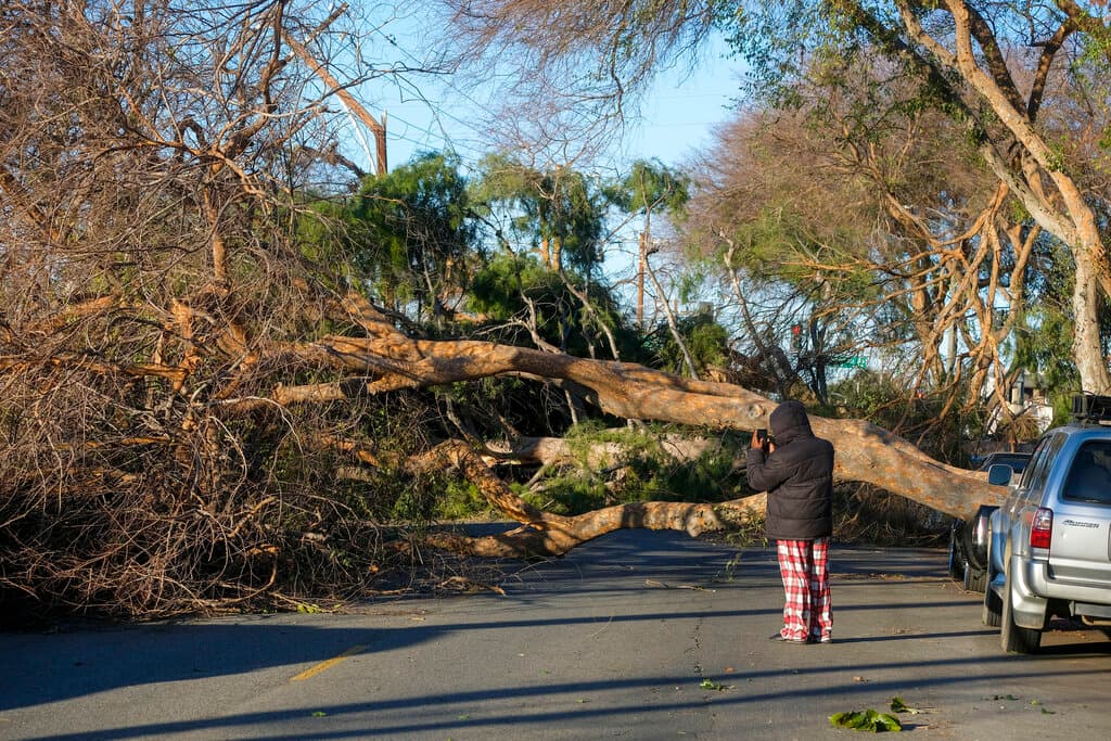Las advertencias del Servicio Nacional de Meteorología se cumplieron este fin de semana.