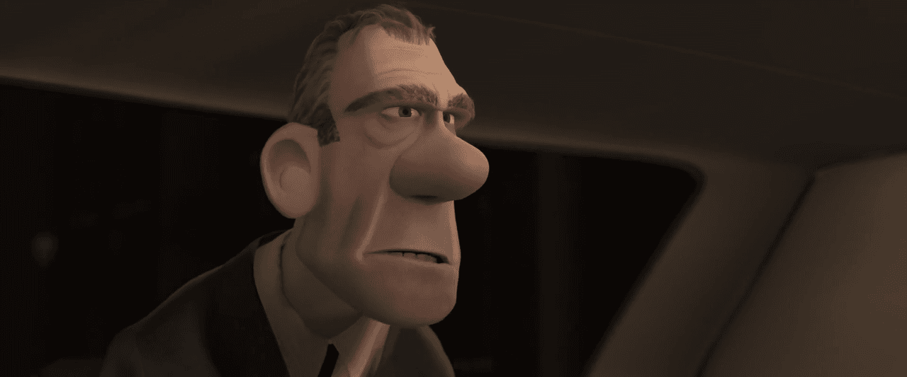 <b>Tommy Lee Jones - Rick Dicker</b>
<br>Si bien no lo parece, Rick Dicker es un hombre importante en la trama, debido a que ayuda a los protagonistas a cuidar sus identidades y a que vuelva a ser legal trabajar como superhéroe.