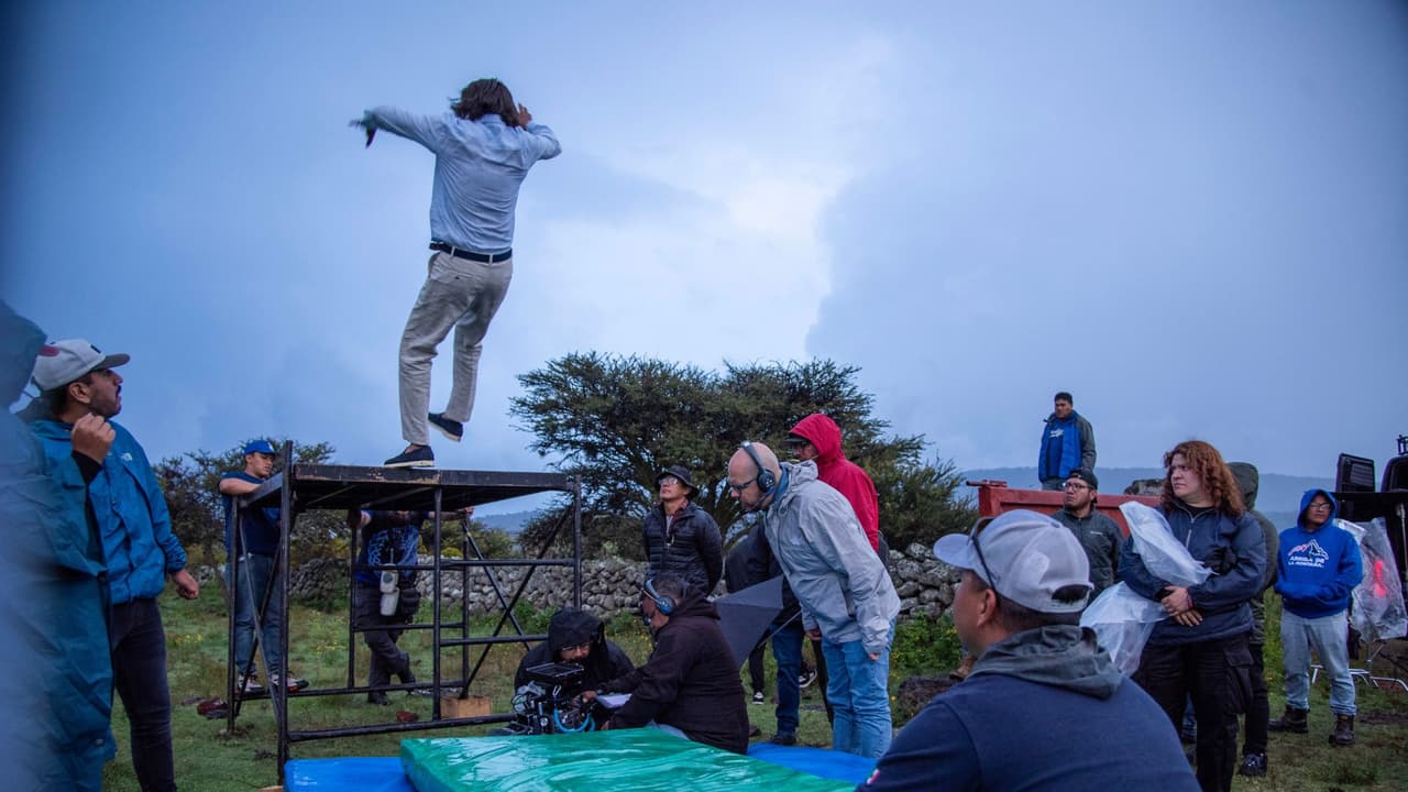 Un doble fue el encargado de interpretar al personaje de Diego Amozurrutia en esta impactante escena.