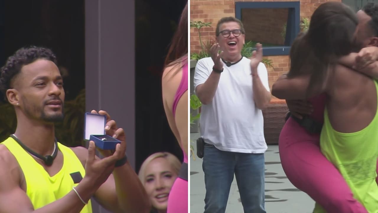 ¡Pareja de '¿Apostarías por mí?' se compromete en pleno show! Mayito fue cómplice y esta fue la reacción de todos