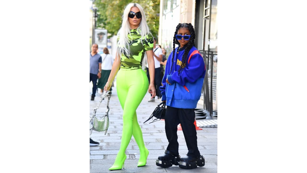 Kim Kardashian y North West