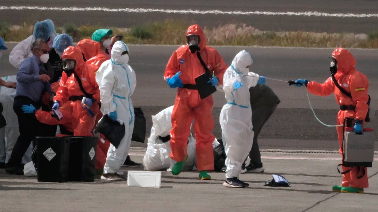 Utah se prepara para regreso de los pasajeros del crucero donde ocurrió el brote de hantavirus